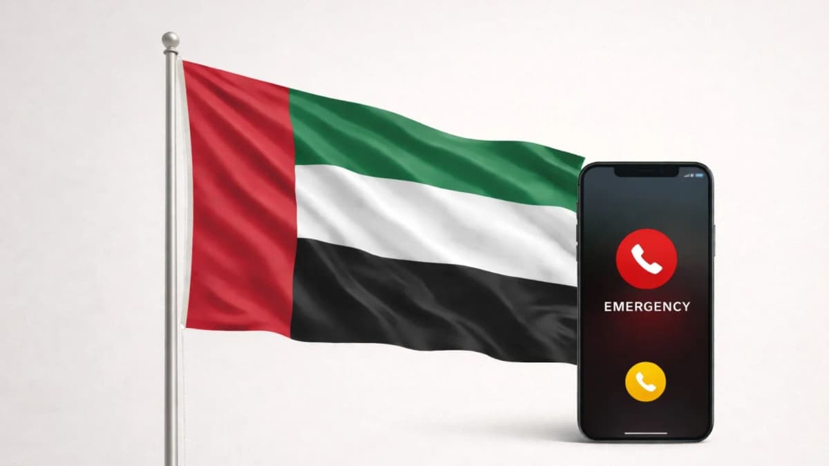 Essential UAE Emergency Numbers & Verified Channels